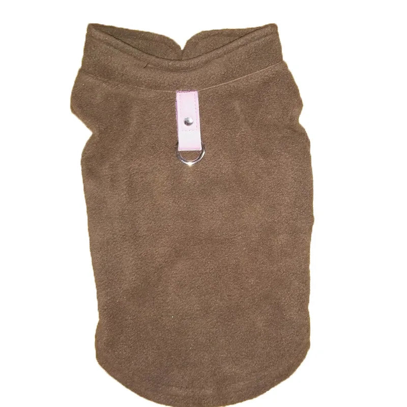 Small Dog Fleece Vest 1