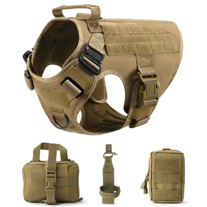 Military Tactical Dog Harness Set 2