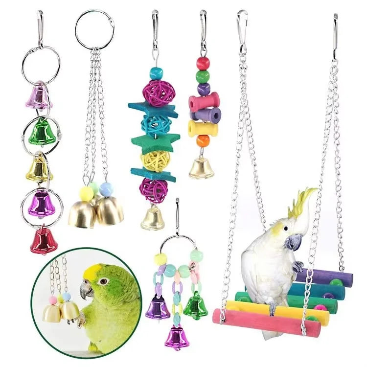 Hanging & Chew Toy Set