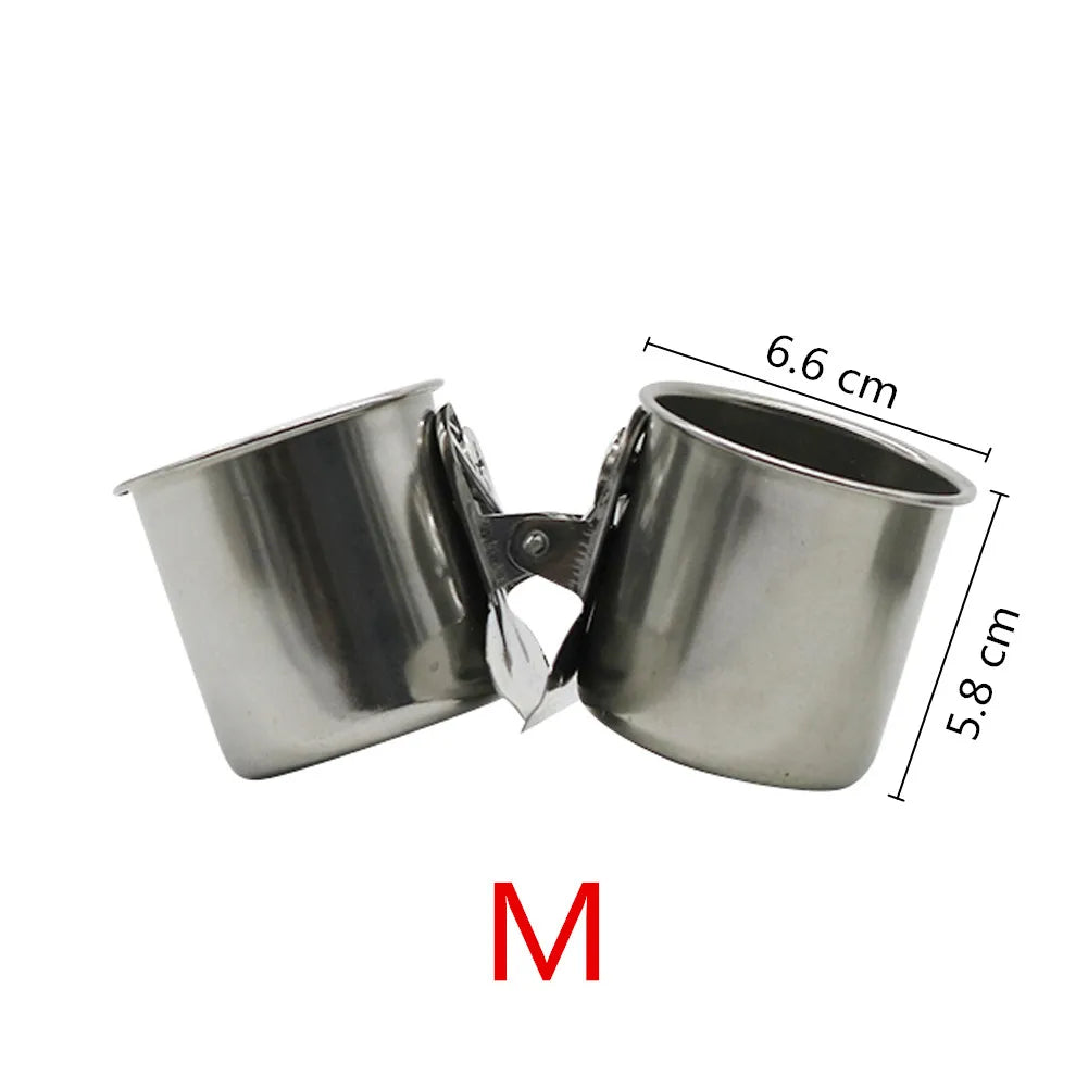 Stainless Steel Double Cup