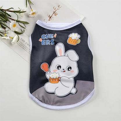 Summer Cartoon Pet Sleeveless Vest