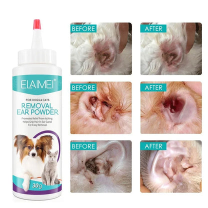 Pet Ear Hair Removal Powder