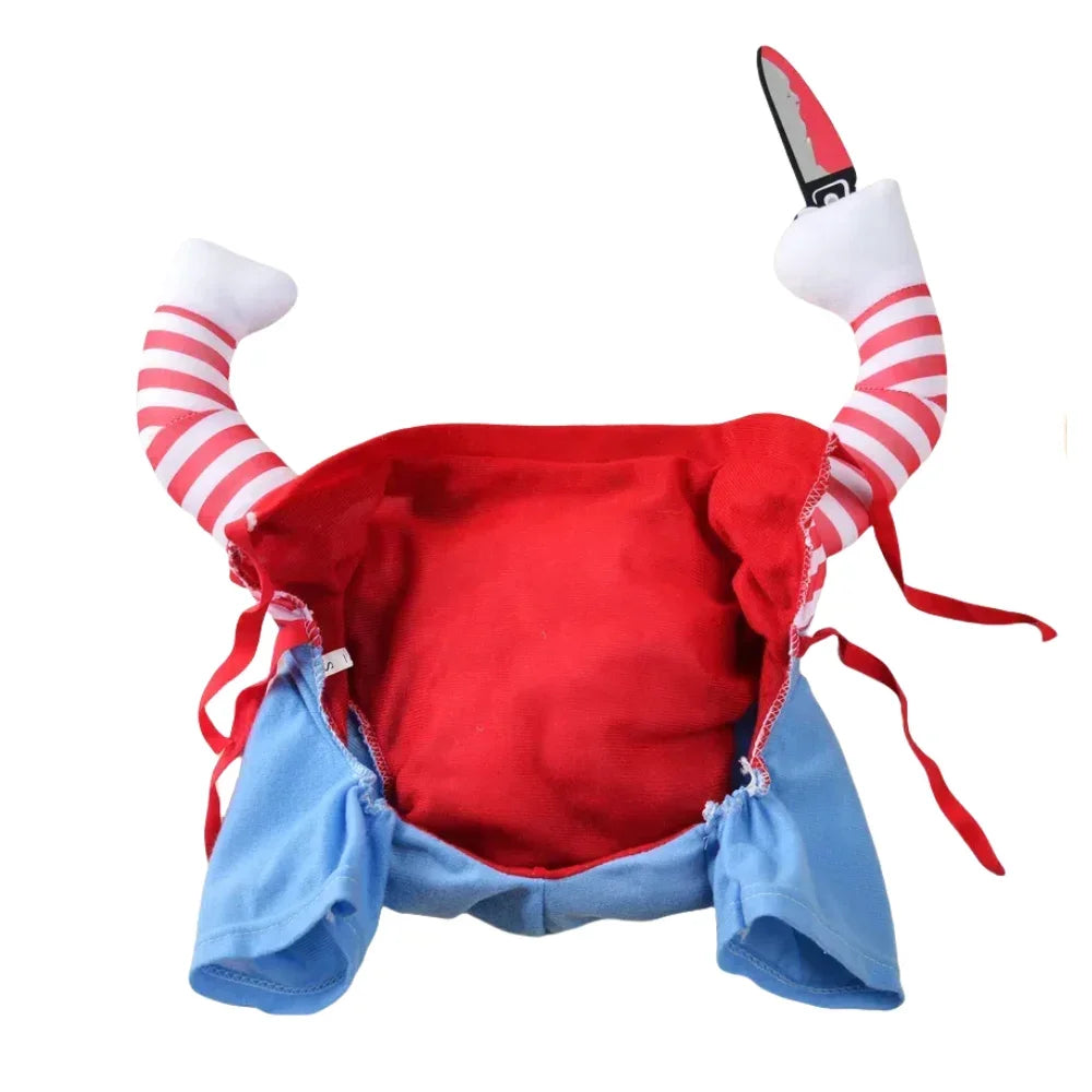 Knife-Holding Costume