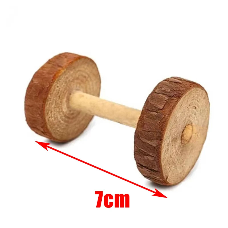 Wooden Roller Chew Toy