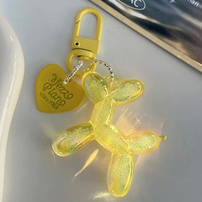Y2K Balloon Dog Keychain 1