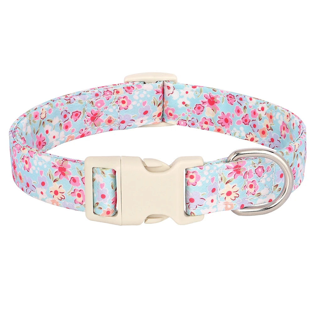 Adjustable Nylon Printed Collar