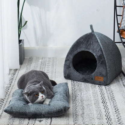 Cozy Cat Cave Bed