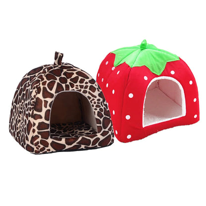 Strawberry House for Small Dogs & Cats