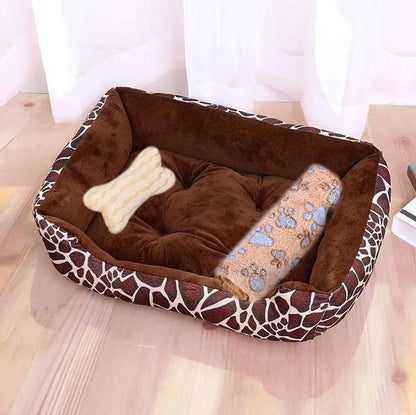 Square Plush Bed 10