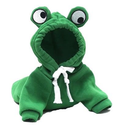 Frog Plush Hoodie