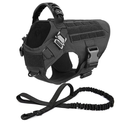 Military Tactical Dog Harness Set 3