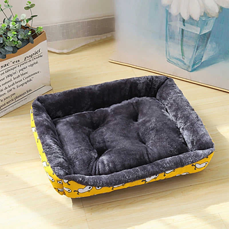 Square Plush Bed 3