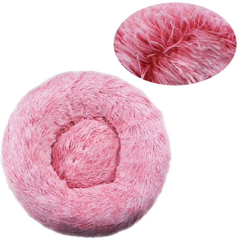 Round Plush Bed 3