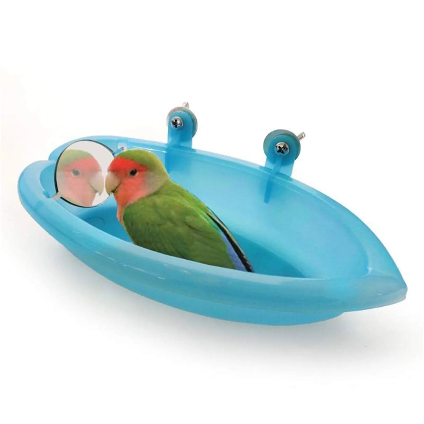 Bird Hanging Plastic Bath 2