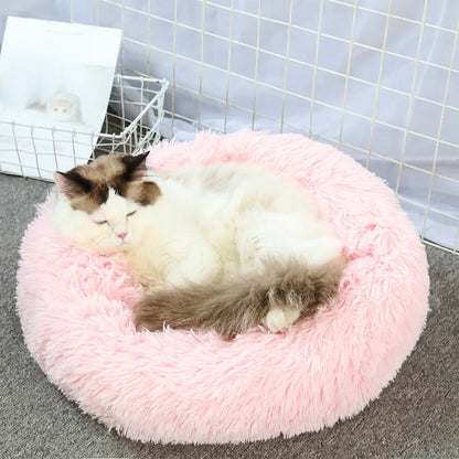 Round Plush Bed 4