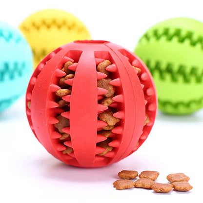 Watermelon Rubber Dog Chew Ball