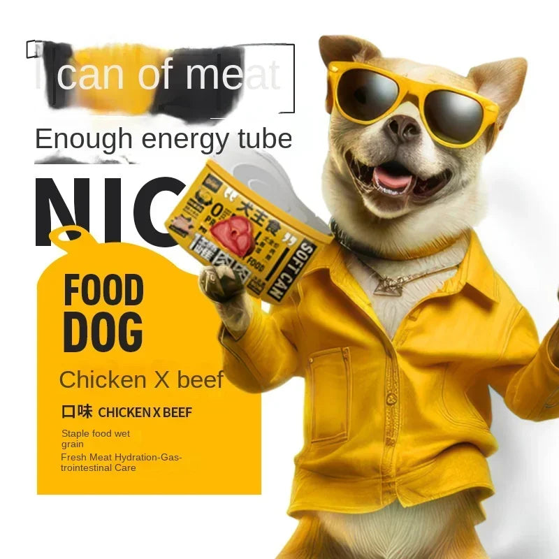 Beef Canned Wet Dog Food