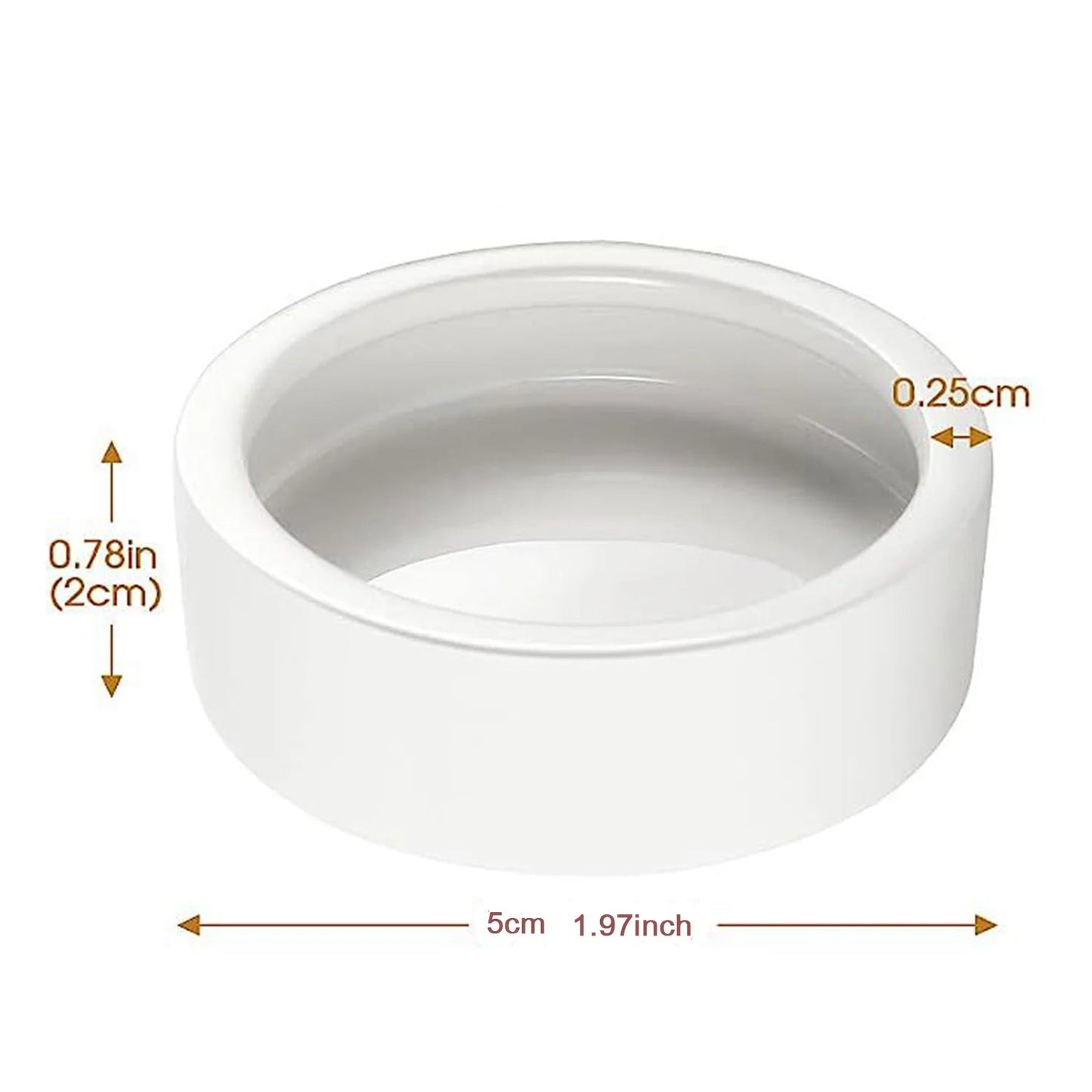 Reptile Ceramic Feeding Bowl