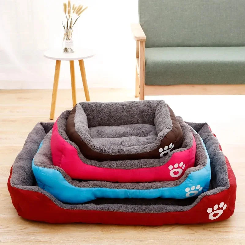 Square Plush Bed 10
