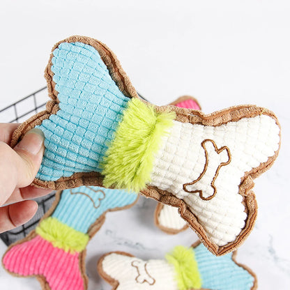 Teeth-Cleaning Dog Plush Toy