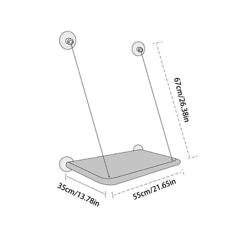 Cat Window Hammock Bed 2