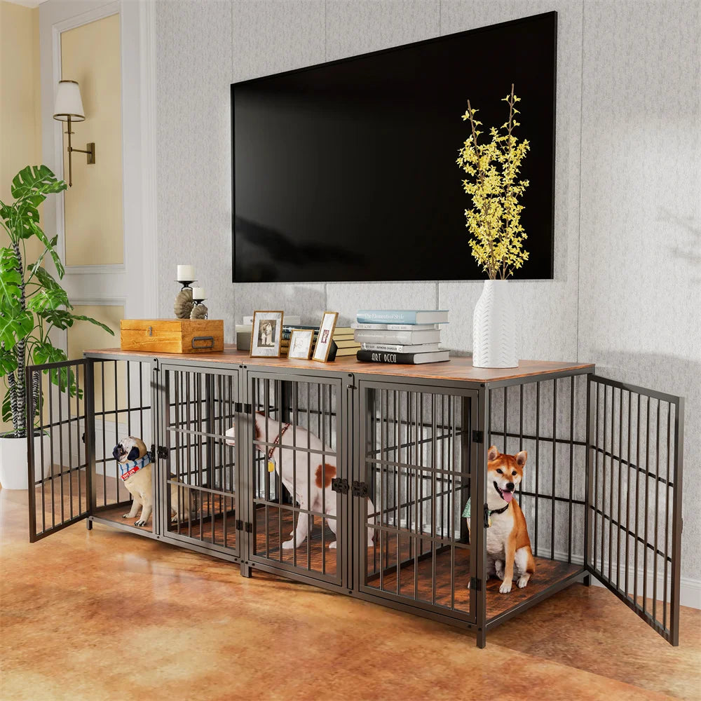 Furniture Style Dog House – 4-Doors