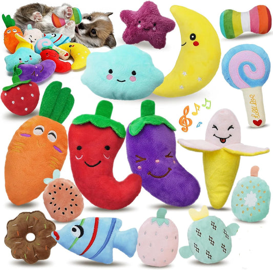Plush Squeaky Dog Chew Toy