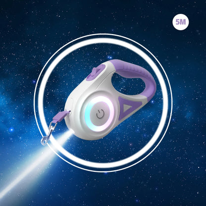 LED Retractable Leash