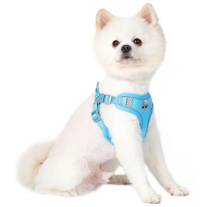 Reflective Harness Vest with Leash