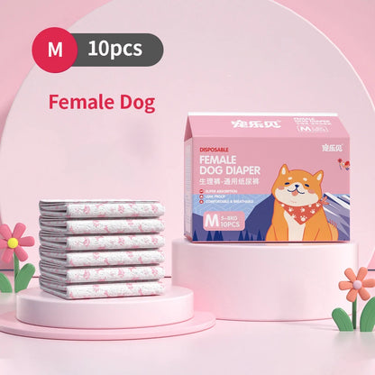 Dog Diapers 1 (10PCS)