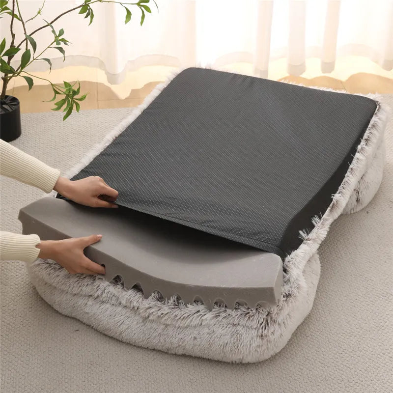 Square Plush Bed 7