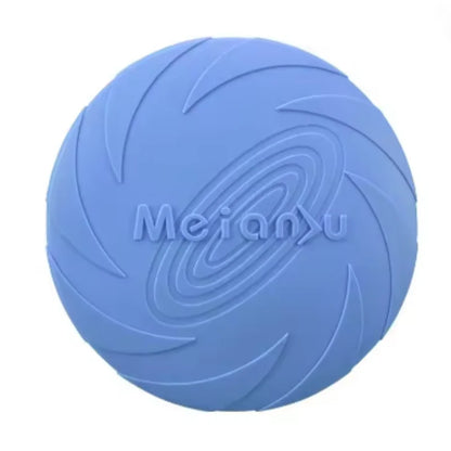 Flying Silicone Disk Toy - Anti-Chew