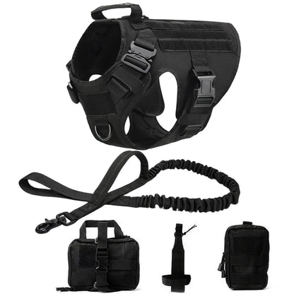 Military Tactical Dog Harness Set 2