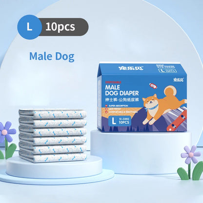 Dog Diapers 1 (10PCS)