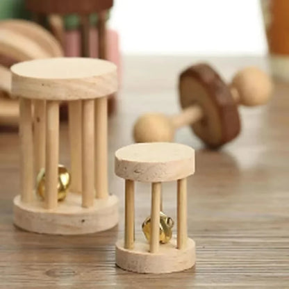 Wooden Roller Chew Toy