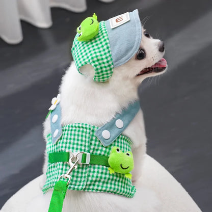 Harness, Leash & Sun Hat Set – 3pcs