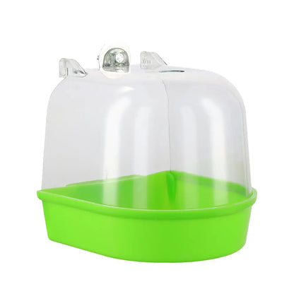 Bird Hanging Plastic Bath 6