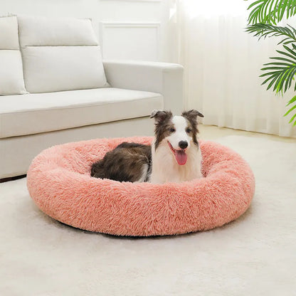 Plush Dog Bed Soft Long Cushion
