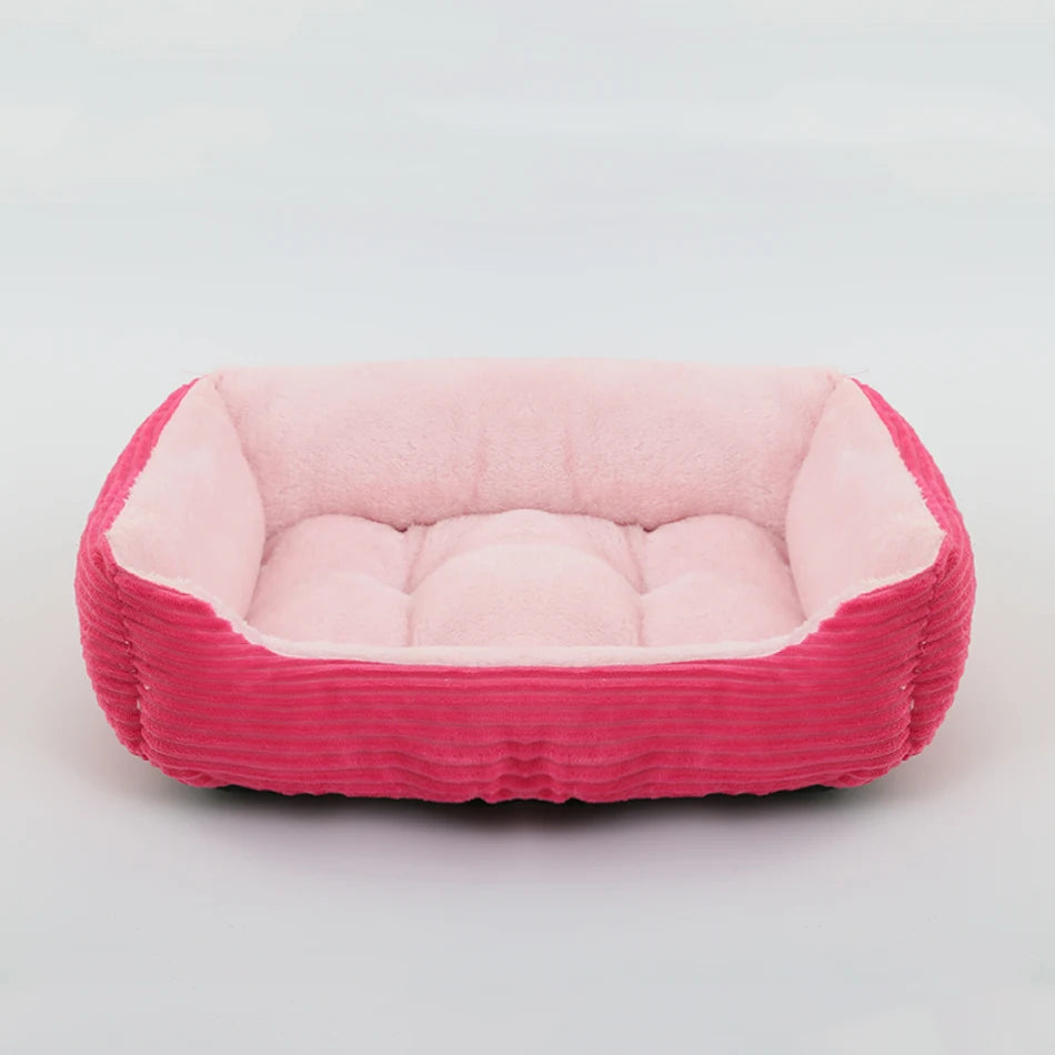 Square Plush Bed 6
