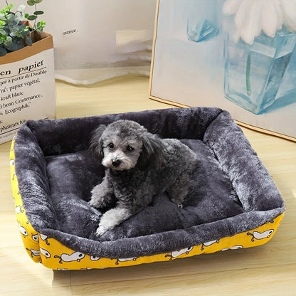 Square Plush Bed 3