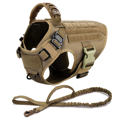 Military Tactical Dog Harness Set 3