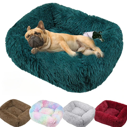 Square Plush Bed