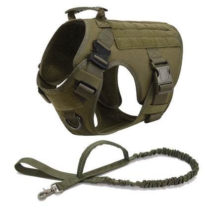 Military Tactical Dog Harness Set 2