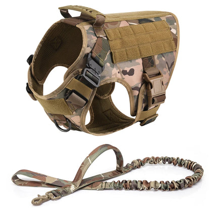 Military Tactical Dog Harness Set 2