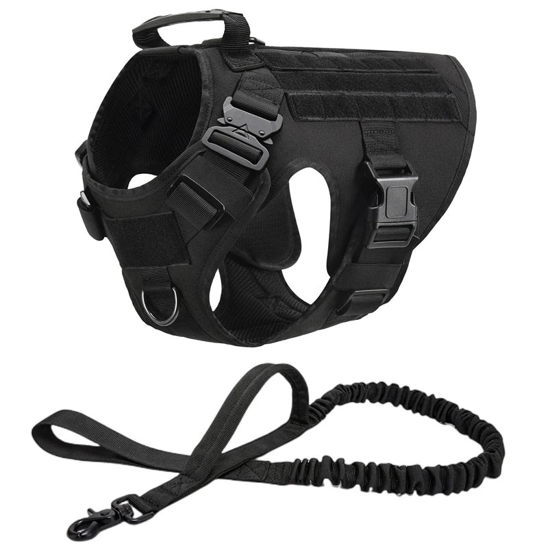 Military Tactical Dog Harness Set 2