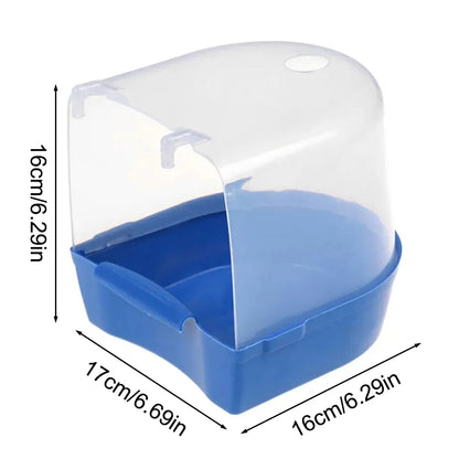 Bird Hanging Plastic Bath 1