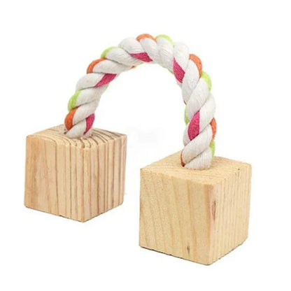 Wooden Rabbit Roller Toy