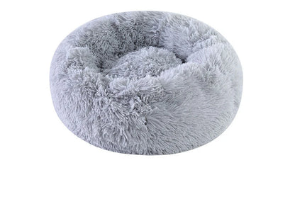 Round Plush Bed