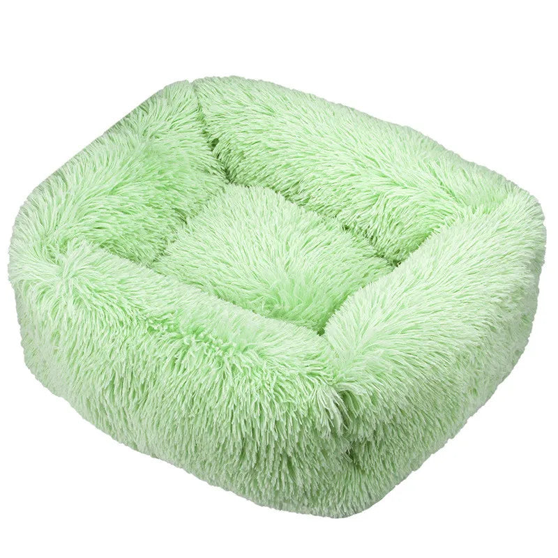 Square Plush Bed