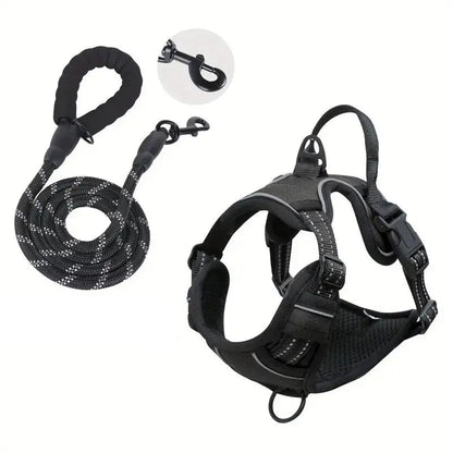 Service Dog Harness – Front Clip, Heavy-Duty & Reflective